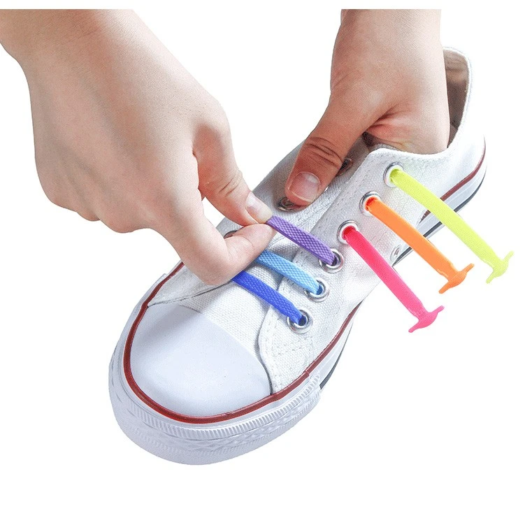Silicone No Tie Shoelaces factory